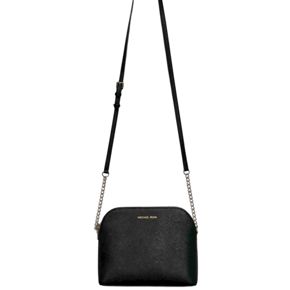 Michael Kors Black Saffiano Crossbody Bag